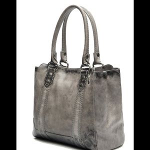 Frye Melissa Washed Leather Tote Color Ice